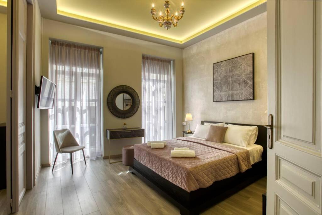 Appartamento Plaka Filotheis House B Atene Esterno foto